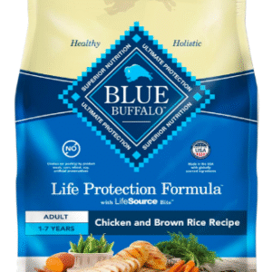 blue buffalo life protection formula adult dry dog food, helps build and maintain strong muscles